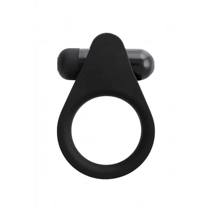 Nevamel® A-Toys Brid Titreşim Penis Halkası, Silikon, Siyah, 6,3, Ø 3,1 Cm