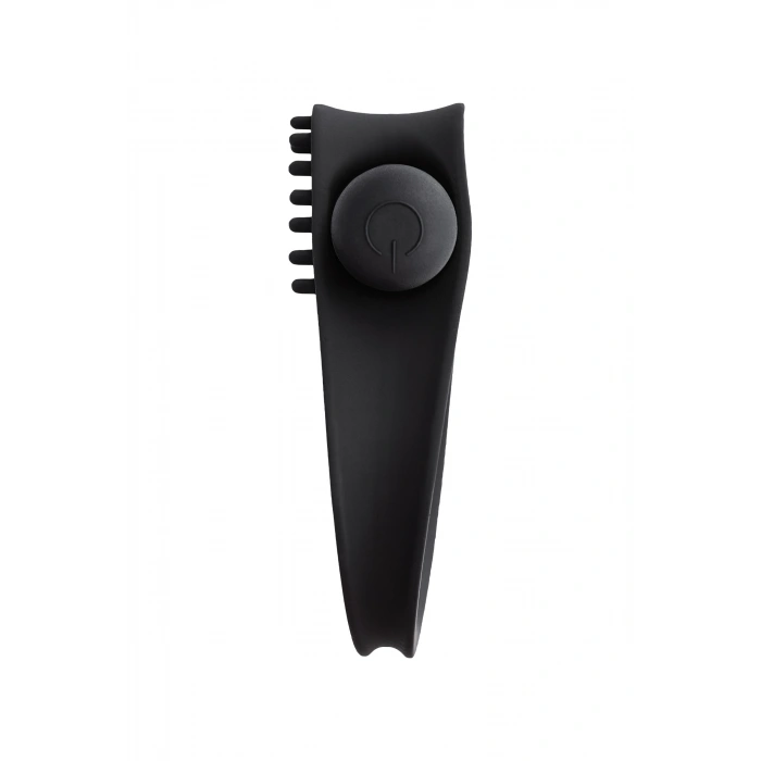 Nevamel® A-Toys Brid Titreşim Penis Halkası, Silikon, Siyah, 6,3, Ø 3,1 Cm