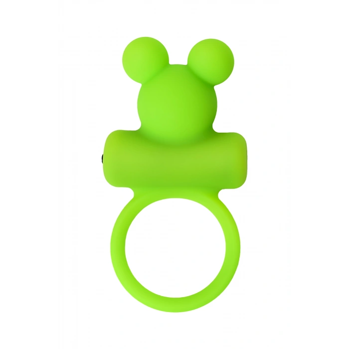 Nevamel® A-Toys Chio Titreşimli Penis Halkası , Silikon, Yeşil, 8,1 Cm, Ø 3,1 Cm