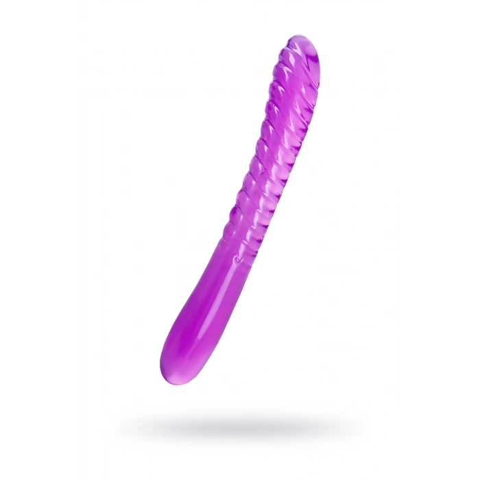 Nevamel® A-Toys Çift Taraflı Jel Dildo Frica, Tpe, Mor, 23 Cm