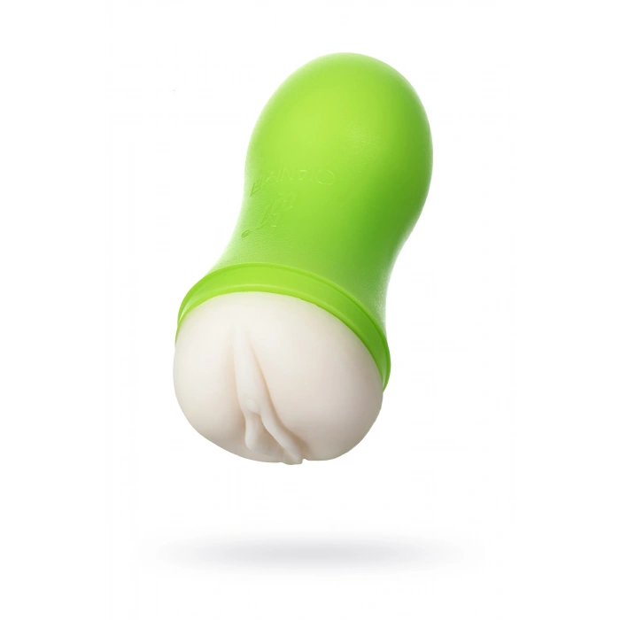 Nevamel® A-Toys Crista Masturbator, Vajina, Tpe, Yeşil, 14 Cm
