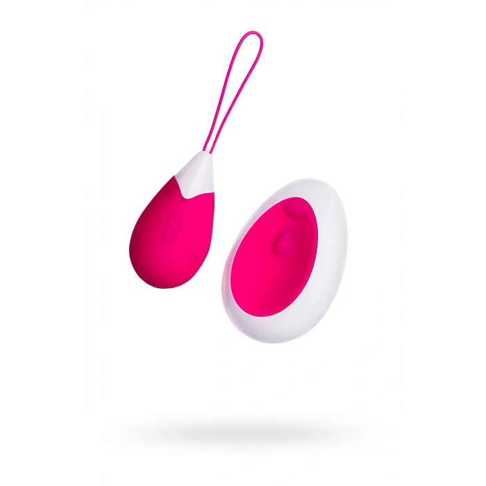Nevamel® A-Toys Eggo Uzaktan Kumandalı Vibratörü, Silikon, Pembe, 6 Cm