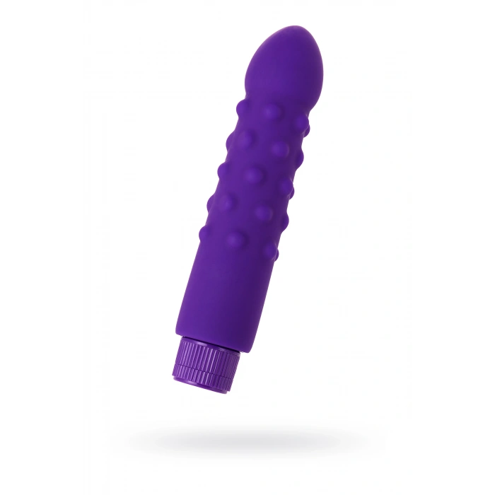 Nevamel® A-Toys Gerçekçi Olmayan Vibratör, Silikon, Mor, 17 Cm