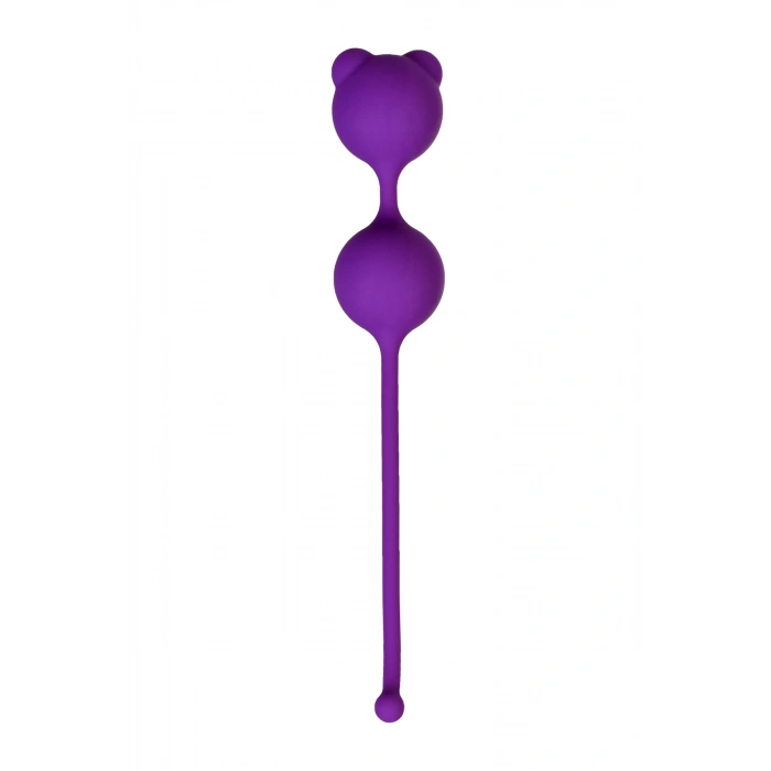 Nevamel® A-Toys Meeko Vajinal Topları, Silikon, Mor, 16,4 Cm, Ø 2,7 Cm