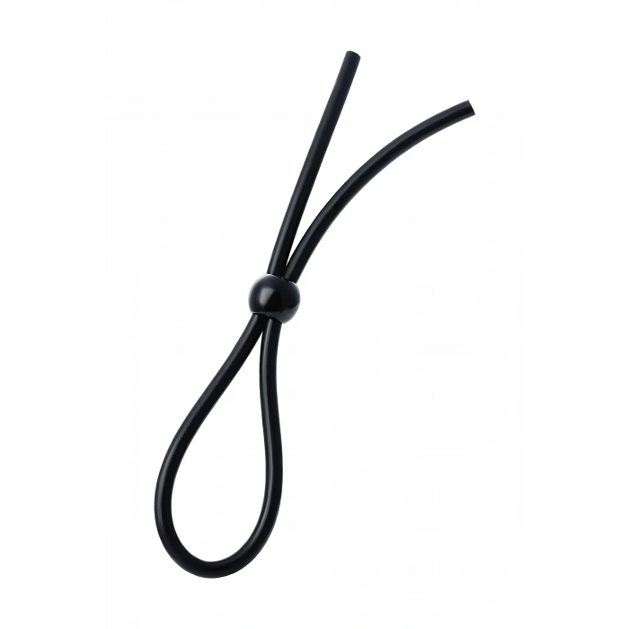 Nevamel® A-Toys Nin Tek Boncuklu Penisine Kement, Silikon, Siyah, 19,5 Cm