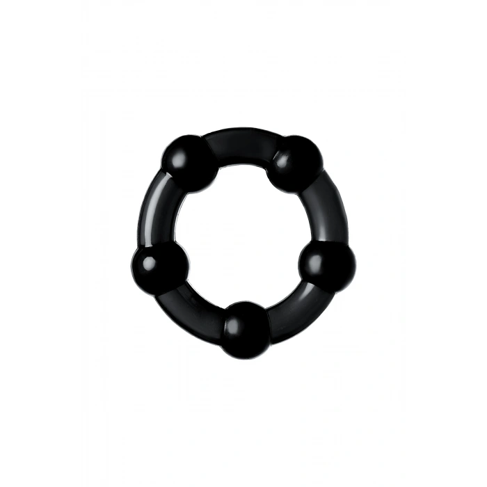 Nevamel® A-Toys Penis Halka Seti, Tpe, Siyah, Ø 3,5/3/2 Cm