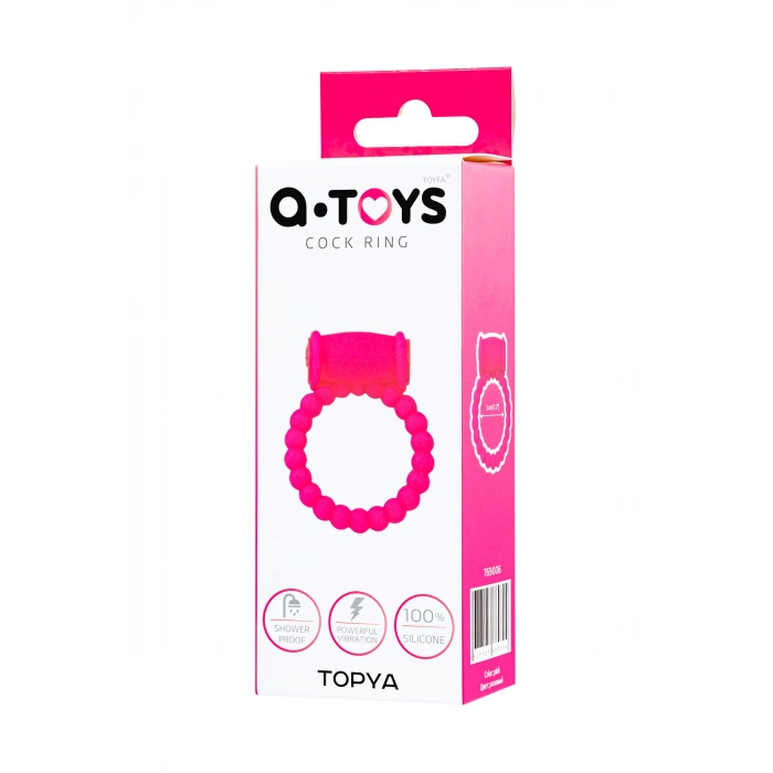 Nevamel® A-Toys Penis Halkası, Silikon, Pembe, Ø 3,5 Cm