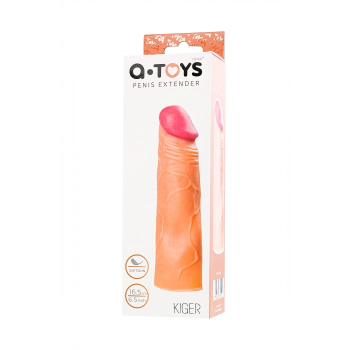 Nevamel® A-Toys Penis Kılıfı, Softskin, Ten, 16,5 Cm
