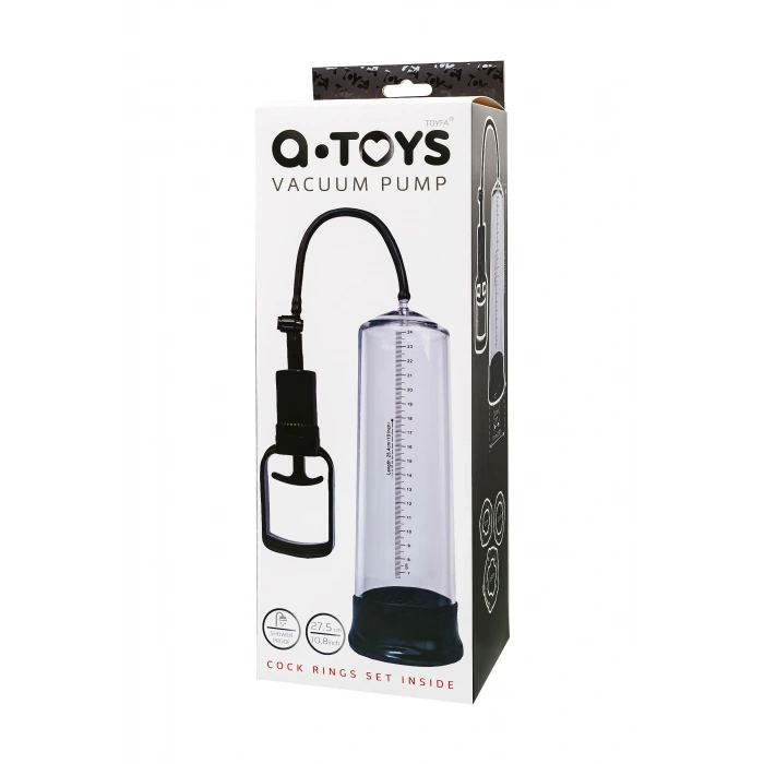 Nevamel® A-Toys Penis Pompası, Pvc,Şeffaf, 27,5 Cm