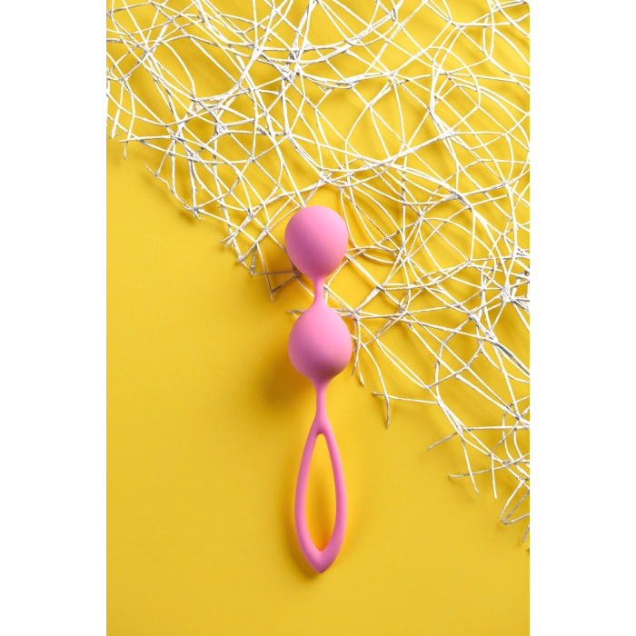 Nevamel® A-Toys Rai Vajinal Topları, Silikon, Pembe, 17 Cm