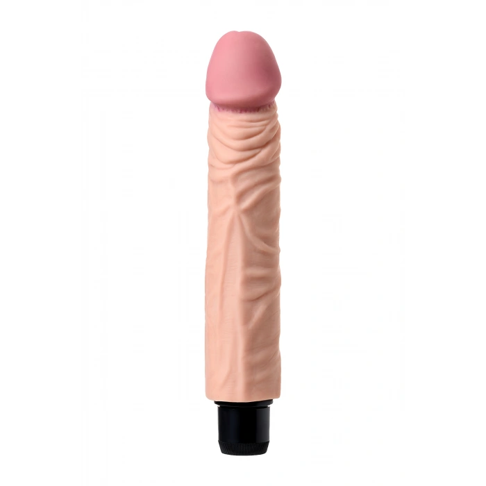 Nevamel® A-Toys Rican Realistik Vibratör, Tpe, Ten , 22,5 Cm