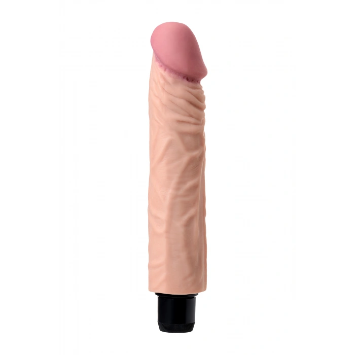 Nevamel® A-Toys Rican Realistik Vibratör, Tpe, Ten , 22,5 Cm