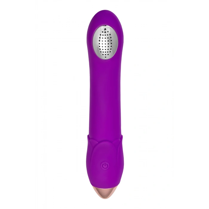 Nevamel® A-Toys Wesea Silikon Duş Başlığı Vibratörü, Mor, 20.5 Cm