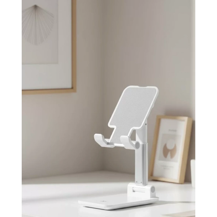 Nevamel® ABS Plastik Gövdeli Katlanabilir Telefon Standı Ev ve Ofis Kullanımı