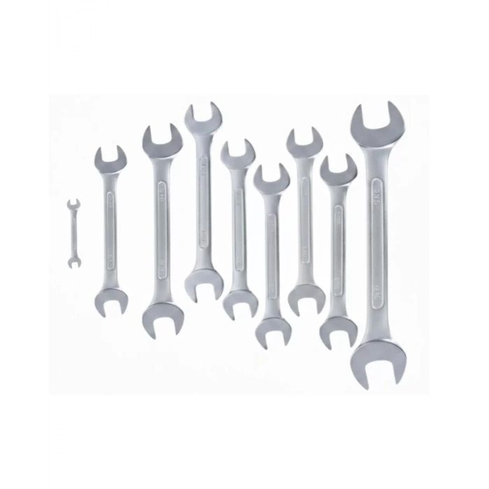 Nevamel® Açık Ağız Kombine Anahtar Seti 8 Ölçü Dayanıklı Yapı