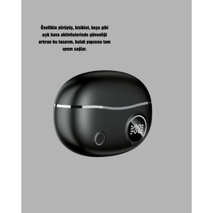 Nevamel® Açık Kulak Bluetooth Kulaklık 5.4 APTX Destekli Ergonomik Tasarım