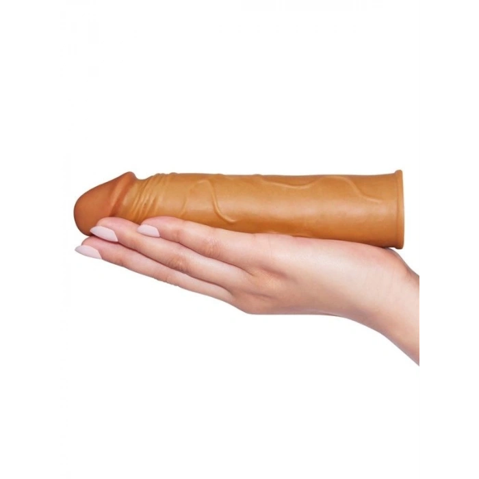 Nevamel® Add 1&Quot; Pleasure X Tender Penis Sleeve Brown
