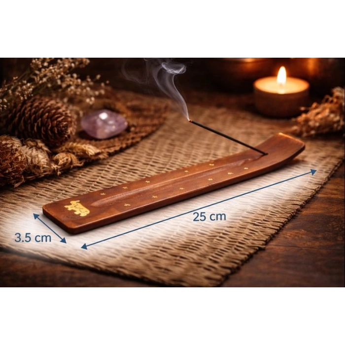 Nevamel Ahşap Kayık Tütsülük Maun