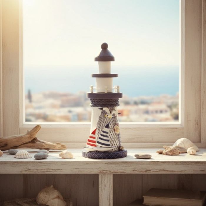 Nevamel Ahşap Marin Deniz Feneri Model 5