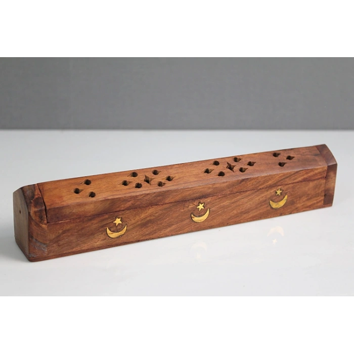 Nevamel Ahşap Maun Tabut Tütsülük Model 3