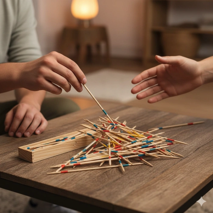 Nevamel Ahşap Mikado Oyunu