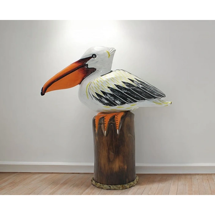 Nevamel Ahşap Pelikan 45 Cm