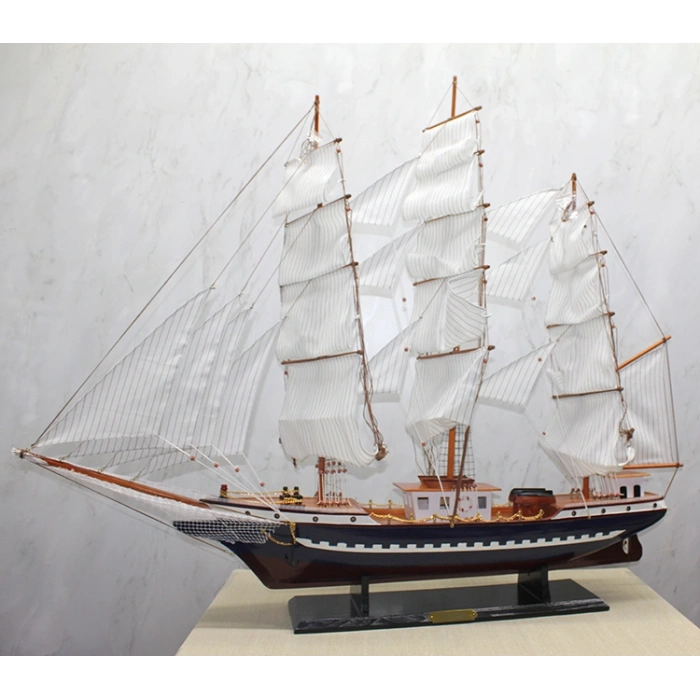 Nevamel Ahşap Yelken Gemi Model 4