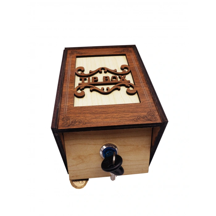 Nevamel Ahşap MDF Tip Box Kutusu