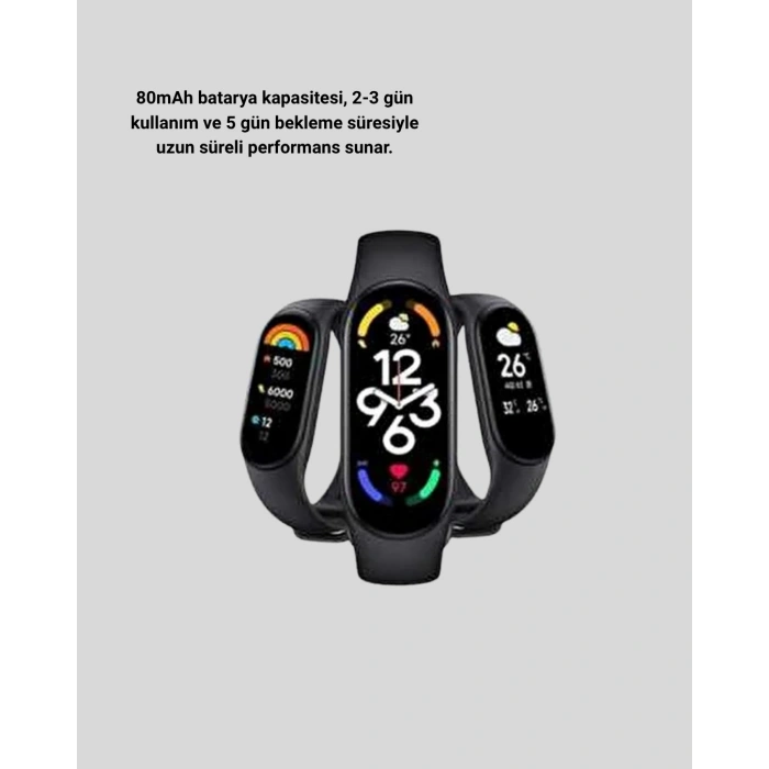 Nevamel Akıllı Bileklik – Adım Sayar Kalp Atış Ölçer Uyku Takipli ve Suya Dayanıklı