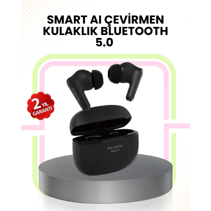 Nevamel® Akıllı Çeviri Destekli Bluetooth Kulaklık Profesyonel Ses Deneyimi
