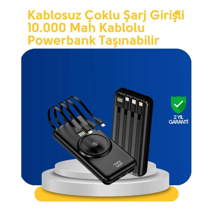 Nevamel® Akıllı Koruma Sistemli Powerbank – Hızlı Güvenli ve Modern