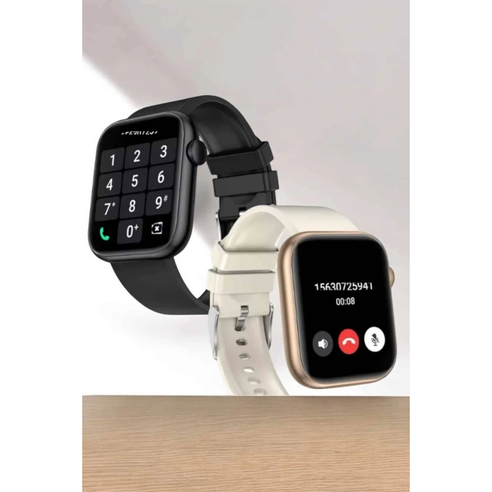 Nevamel Akıllı Saat 44mm Çelik Kasa OLED Ekran ve Gelişmiş Sağlık Takibi