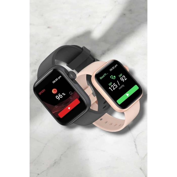 Nevamel Akıllı Saat Adım Sayar Kalp Atışı İzleme Dokunmatik Bluetooth Bağlantılı