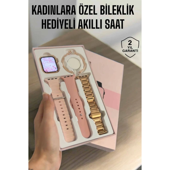 Nevamel Akıllı Saat Adımsayar Nabız Takibi ve GPS Destekli Kadınlara Özel