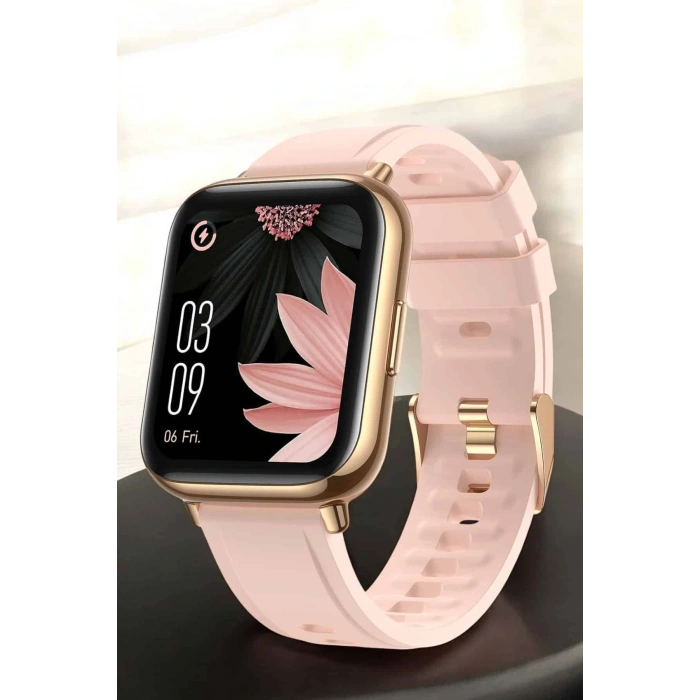 Nevamel Akıllı Saat Amoled Ekran 3 Kordonlu Aksesuar Hediyeli Sesli Görüşme