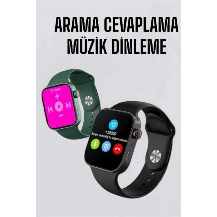 Nevamel Akıllı Saat Amoled Ekran GPS ve Uyku Takibi Bluetooth Bağlantılı