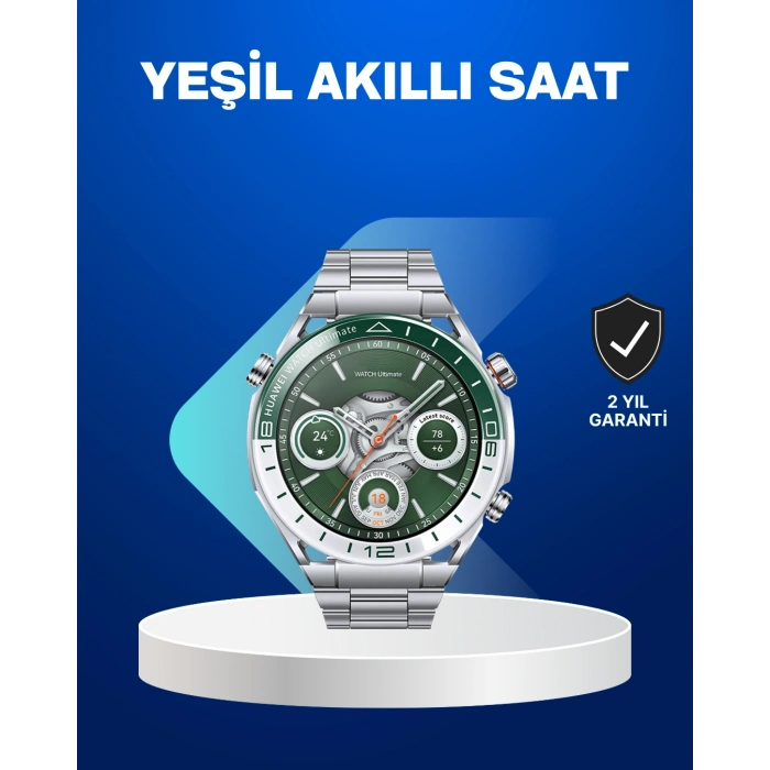 Nevamel® Akıllı Saat Amoled Ekranlı Harita Gösterimli Sağlık ve Spor Takipli