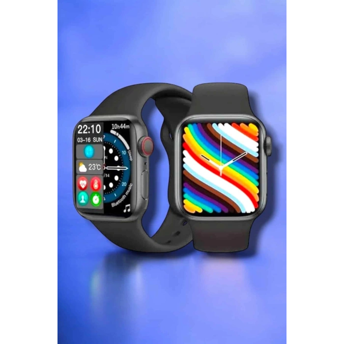 Nevamel Akıllı Saat Arama Cevaplayan Dokunmatik Ekran Bleutooth Bağlantılı