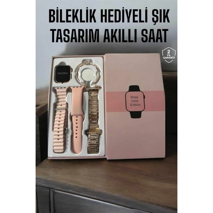 Nevamel Akıllı Saat Bileklik Hediyeli Uzun Pil Ömrü GPS Takibi