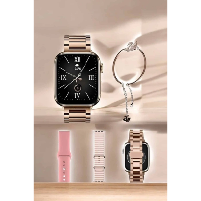 Nevamel Akıllı Saat Bileklik Hediyeli Uzun Pil Ömrü GPS Takibi