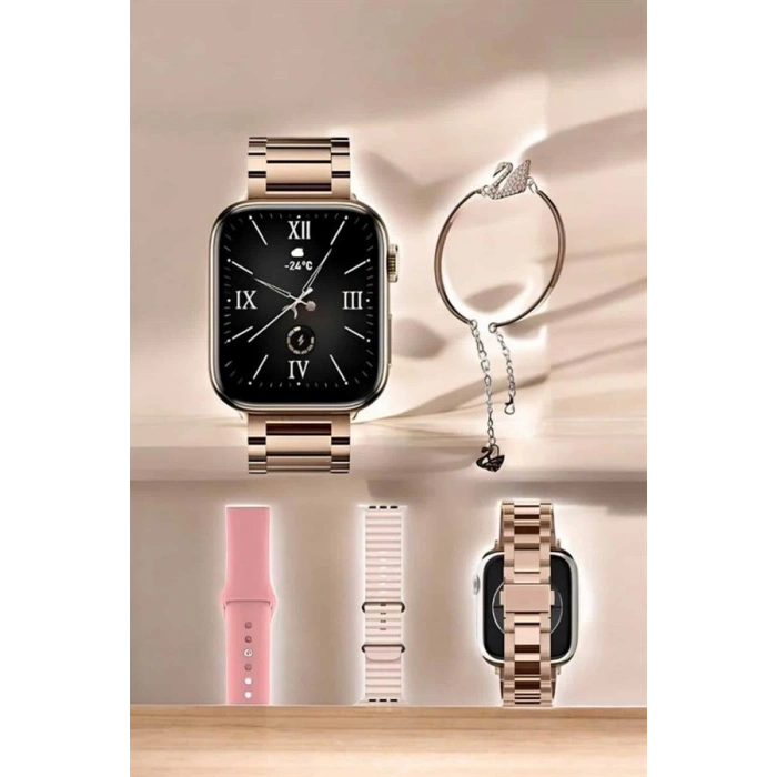 Nevamel Akıllı Saat Bileklik Hediyeli Uzun Pil Ömrü GPS Takibi