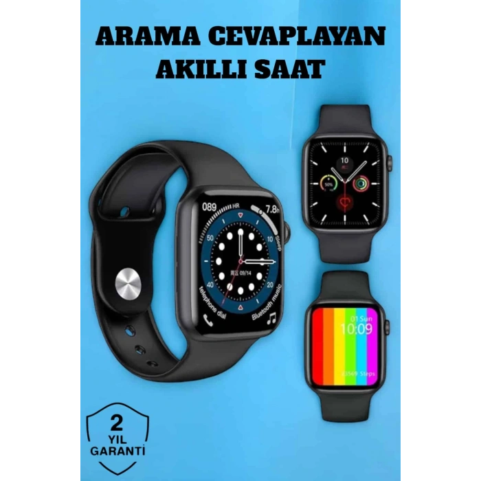 Nevamel Akıllı Saat Bluetooth Bağlantı ve 24 Saat Sağlık İzleme GPS Arama Cevaplama