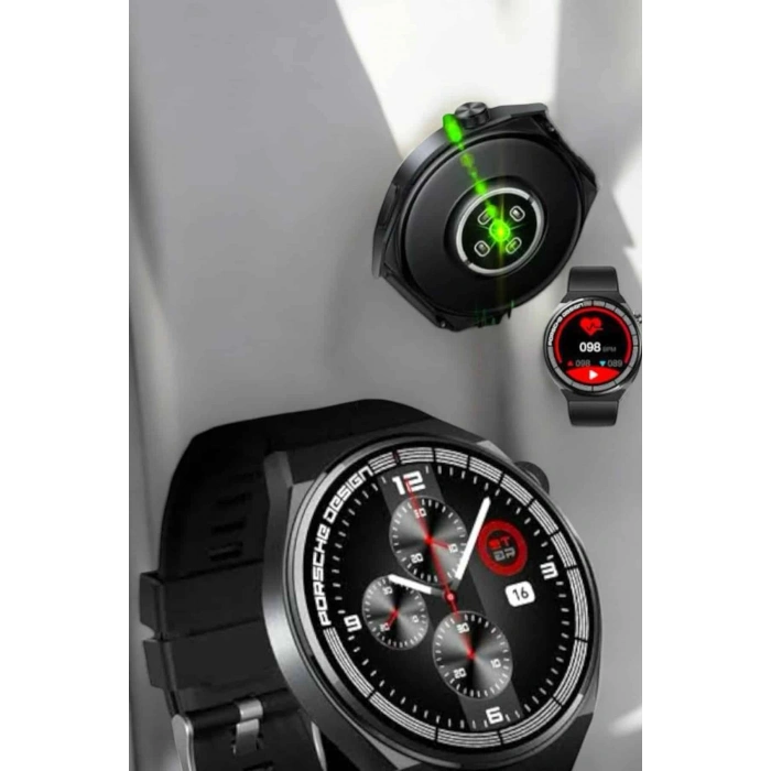 Nevamel Akıllı Saat Bluetooth Bağlantılı Amoled Ekran Uyku ve Sağlık Takibi