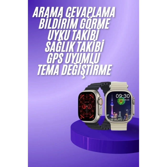Nevamel® Akıllı Saat Bluetooth Bağlantılı Uyku ve Sağlık Takibi
