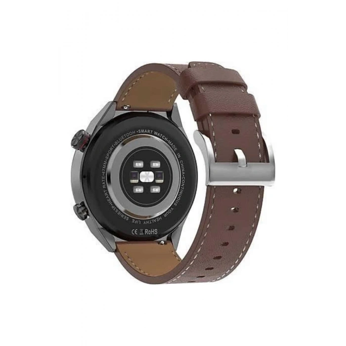 Nevamel Akıllı Saat Çelik Kordon Çağrı Cevaplama Amoled Ekran Titreşimli Uyku ve Sağlık Takibi