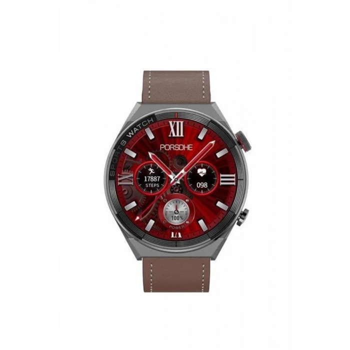 Nevamel Akıllı Saat Çelik Kordon Çağrı Cevaplama Amoled Ekran Titreşimli Uyku ve Sağlık Takibi