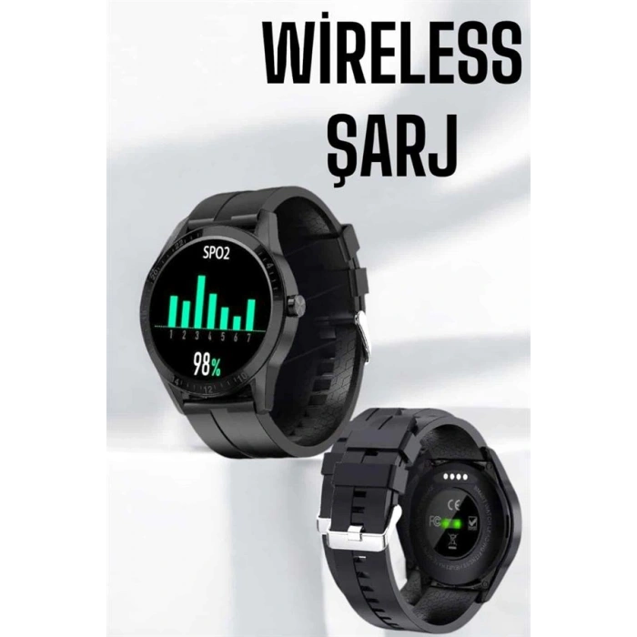 Nevamel Akıllı Saat Çok Fonksiyonlu Sesli Görüşme NFC Uyumlu Amoled Ekran