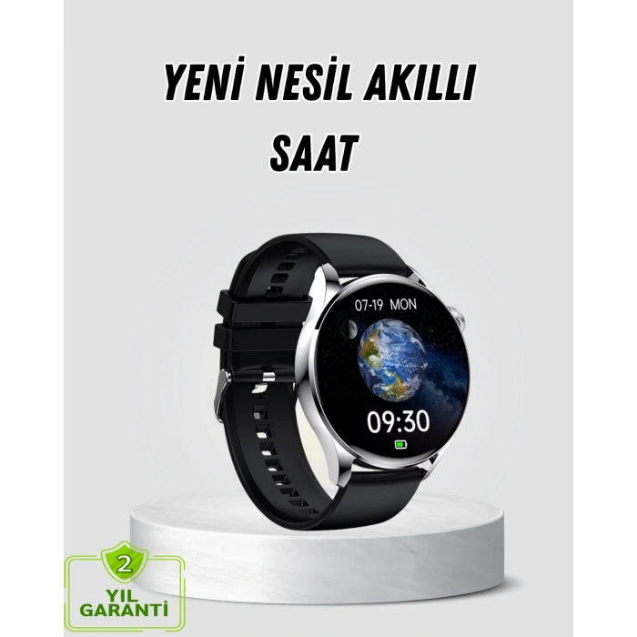 Nevamel® Akıllı Saat GPS Nabız Uyku Takibi Sesli Arama Titreşim Bildirimli