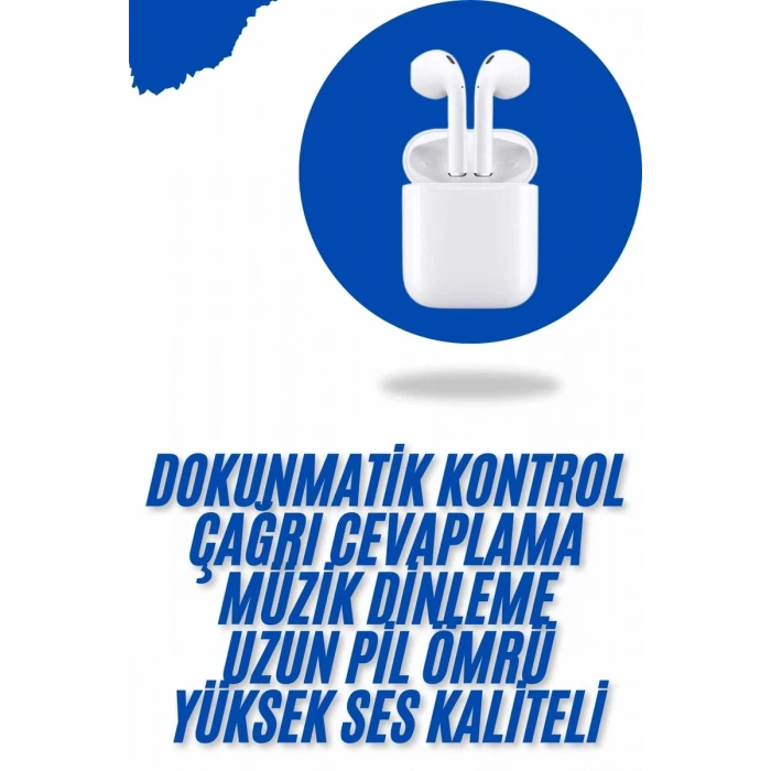 Nevamel® Akıllı Saat Gümüş Kasa Bluetooth Kulaklık Hediyeli Çok Fonksiyonlu İkili Set