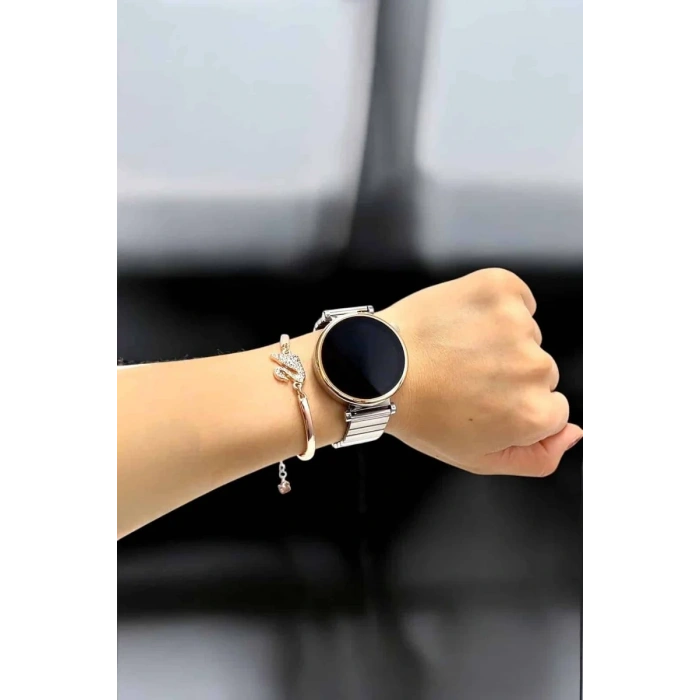 Nevamel® Akıllı Saat Kadınlara Özel Arama Cevaplayan Bluetooth Bağlantılı